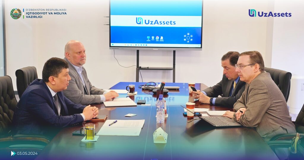 UzAssets”da Xalqaro valyuta jamgʼarmasi vakillari ishtirokida uchrashuv oʼtkazildi.