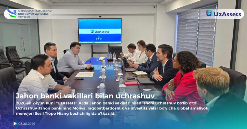 Jahon banki vakillari bilan uchrashuv
