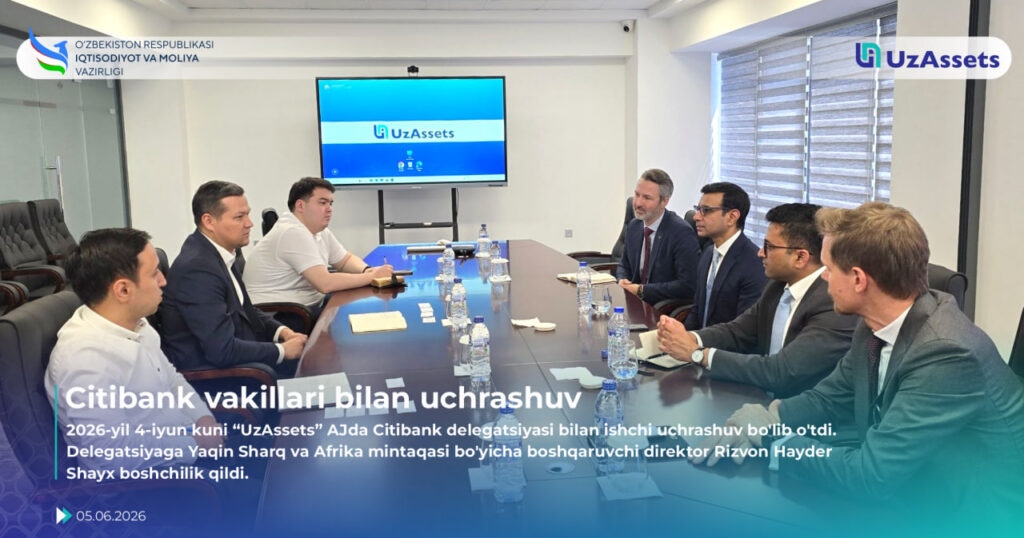 Citibank vakillari bilan uchrashuv