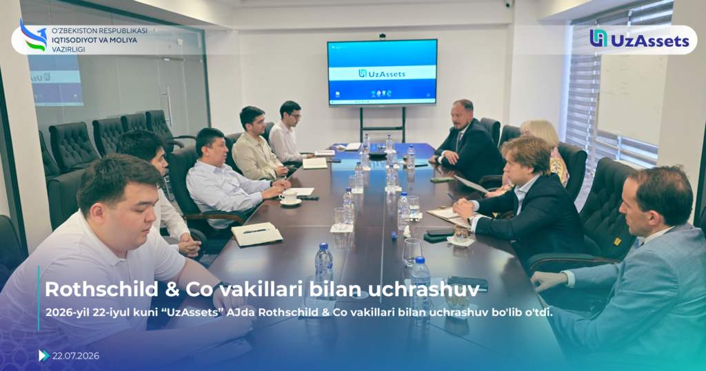 Rothschild & Co vakillari bilan uchrashuv