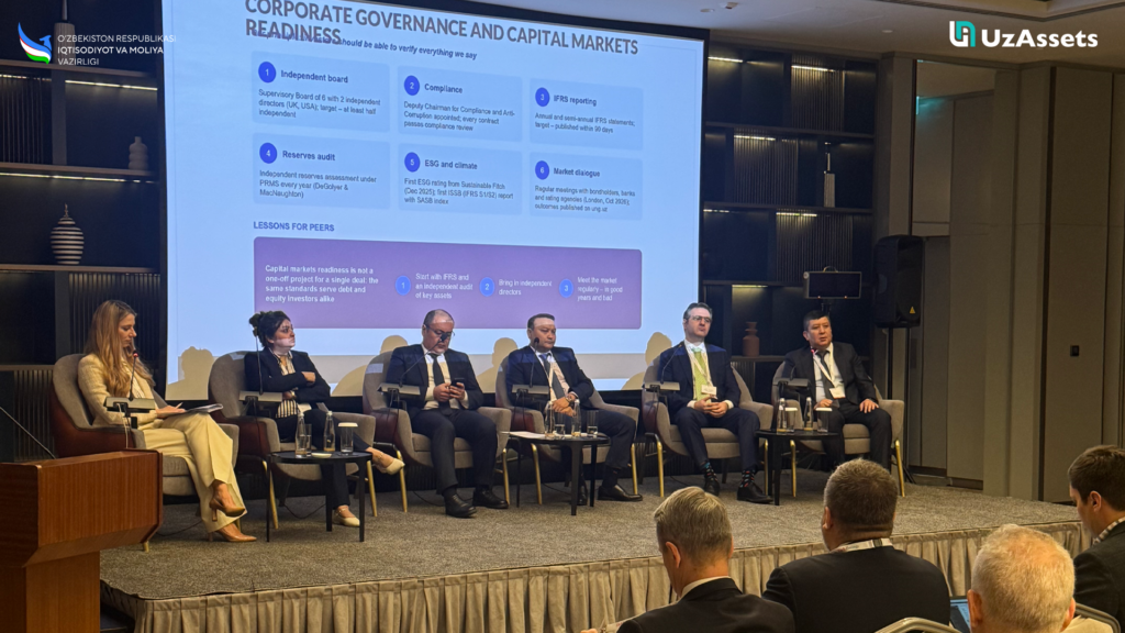 “UzAssets” AJ vakillari “Fitch on Uzbekistan” tadbirida iştirok etdilar
